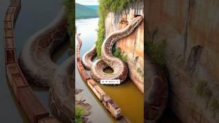 Nature Exploration | Travel Discovered | Train and Amazon Python #shorts #jungle #river