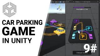 How to make a Hyper Casual car parking game in unity - Part 09