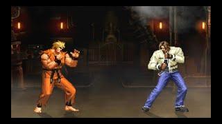 Ryo Sakazaki VS Kyo Kusanagi - Highest Level Incredible Fight OF Two Protagonist OF KOF