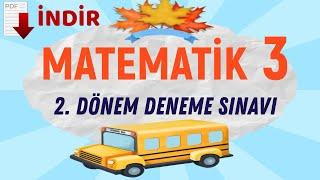 3. SINIF MATEMATİK DENEME SINAVI TESTİ