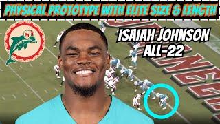 Film Breakdown: Isaiah Johnson is the PERFECT Developmental Practice Squad Player for the Dolphins