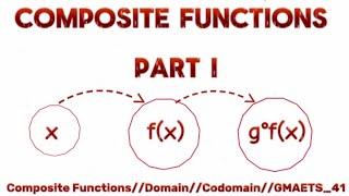 MAT 102— CONCEPT OF COMPOSITE FUNCTIONS PART I