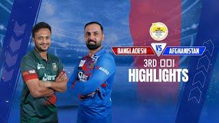 Bangladesh vs Afghanistan Highlights || 3rd ODI || Afghanistan tour of Bangladesh 2023