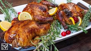 Holiday Creole Cornish Hens Recipe