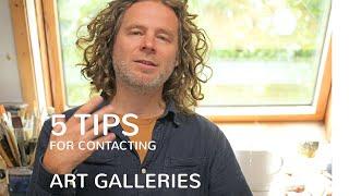 38 How to contact an art gallery?