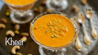 Tasty And healthy dessert for mahashivratri | Mahashivratri fasting recipe | carrot kheer recipe