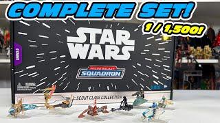 Micro Galaxy Squadron Series 5 COMPLETE Scout Class! 1/1500 set!