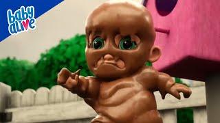 The Muddy Monster  Baby Alive Family Kids Cartoons