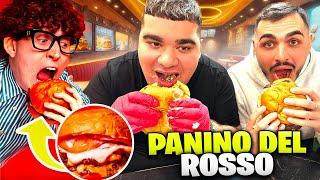  PROVO il NUOVO PANINO del ROSSO con ANDREA e succede questo…