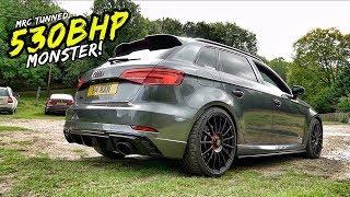 THIS MRC TUNED *STAGE 2 530BHP* AUDI RS3 IS A MONSTER! PLUS WIN WITH BOTB