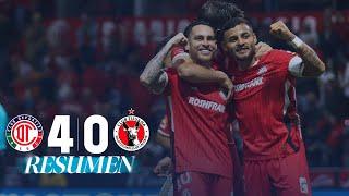 TOLUCA 4-0 TIJUANA J7 | DIABÓLICA GOLEADA en el Infierno