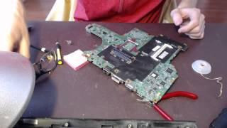 Lenovo thinkpad W701DS W700 W701 broken power jack socket input port repair replacement fix