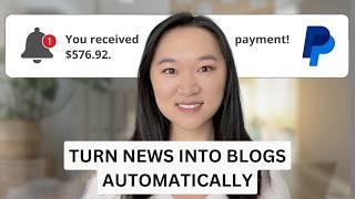 How to Make $30,000/Year Blogging Using AI & Automation (step-by-step course)