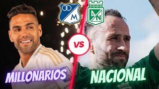 MILLONARIOS VS ATLETICO NACIONAL EN VIVO! LIGA BETPLAY 2024 CLASICO DEL PAIS!