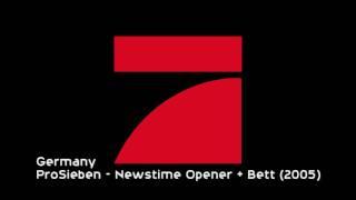 Germany - ProSieben - Newstime Opener + Bett (2005)