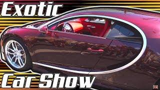 Sooo Many Exotics on ONE STREET! -- ("Prince Adventures" Exotic Car Show)