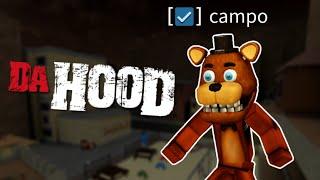 TROLLING as FREDDY FAZBEAR in ROBLOX DA HOOD