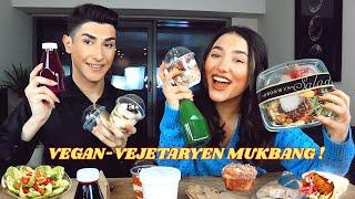 Vegan-Vejetaryen MUKBANG ft.Arda Bektaş | İrem Çalhan