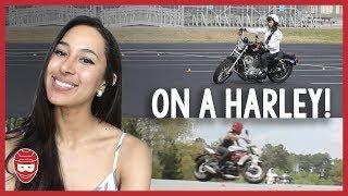 RIDE LIKE A PRO: Slow Speed Skills with Jerry Palladino, First time on a HARLEY