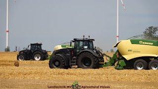 Fendt - Valtra - Claas - Krone / Ballen Pressen - Pressing Bales  pt1