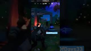 The Mandalorian gets ambushed on Fortnite #shorts #themandalorian #starwars