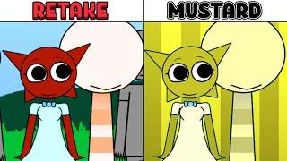 New Version Of Incredibox Sprunki Retake Human But Mustard: Phase 1 VS Phase 2