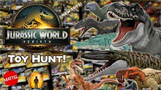 Jurassic World Rebirth Toy Hunt! MASSIVE Haul of Jurassic World Rebirth toys!!!