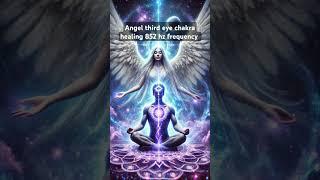 Angel heal the third eye chakra #energyhealing #angelicfrequency #spiritualhealing #angel