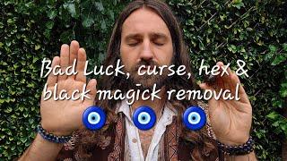 Bad Luck, curse, hex & black magick removal energy healing ASMR 》#asmr #energyhealing #reiki