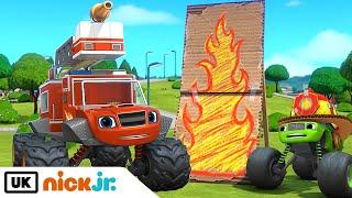 Firefighter Blaze!   | Blaze and the Monster Machines | Nick Jr. UK