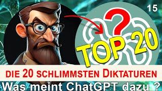 Die Top 20 Diktaturen im Tyrannei-Ranking! Unterschied zwischen einer Diktatur und einer Tyrannei?