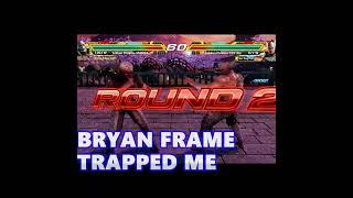 Bryan frame trapped me #shorts #TekkenPlayByPlay #RiverNileHK