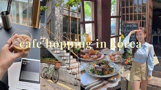 cafe hopping in korea ️ the prettiest coffee & brunch spots | KOREA VLOG [ENG/한글]