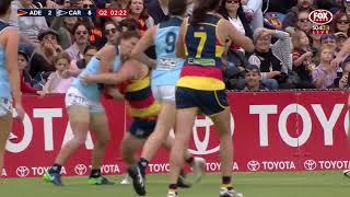 BUMPS & FIGHTS in Women's AFL 2017 AFLW