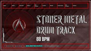 Stoner Metal Drum Track 88 BPM (HQ,HD)