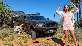 BOGGED in Croc Country! FREE CAMPING in the Northern Territory!
