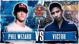 B-Boy Victor vs. B-Boy Phil Wizard | Quarterfinal | Red Bull BC One World Final 2022 New York