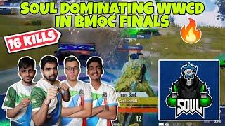 SOUL DOMINATING CHICKEN DINNER IN BMOC GRIND FINALS  | 16 KILLS WWCD | #