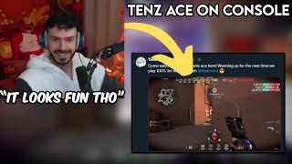 Tarik Reacts To Sen TenZ First Console ACE