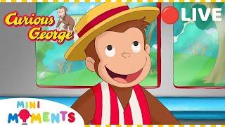 Non-stop Curious George!  | Curious George | Mini Moments