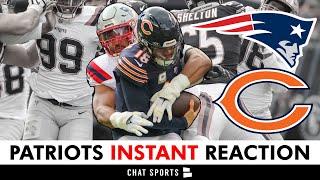 Patriots Defense SHUTS Down Caleb Williams + Drake Maye Gets It Done | Patriots vs. Bears Reaction