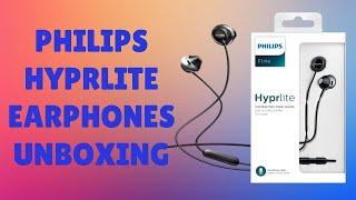 Philips Hyprlite Earphones UnBoxing & Sound Test | Philips Earphones with Mic SHE4205BK/00 |