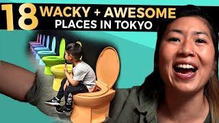 18 Weird, Crazy & Fun Places to Visit in TOKYO | Japan with Kids