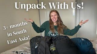 UNPACK WITH US  After 3+ Months in South East Asia | Recommendations + Regrets