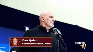 Hear From Commanders HC Dan Quinn & GM Adam Peters at the 2025 NFL Combine