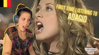 Lara Fabian - Adagio - Official REACTION #larafabian #adagio #reaction #official #belgium #sicily