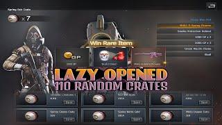 Crossfire West | Lazy Opened 110x Random crates Part 6 | #HD #CFWEST