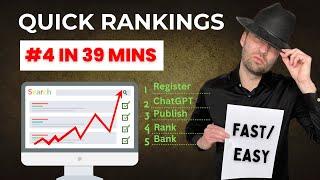 Rank #4 with Databricks.com in 39 min. Live DEMO(Parasite SEO)