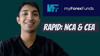 My Forex Funds Rapid Model: No Consistency and Consistency Enabled Account Differences