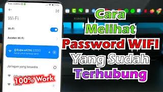 Cara Melihat Password WIFI Yang Sudah Terhubung